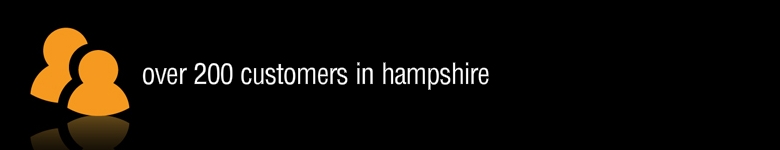 Over 200 Customers in Hampshire